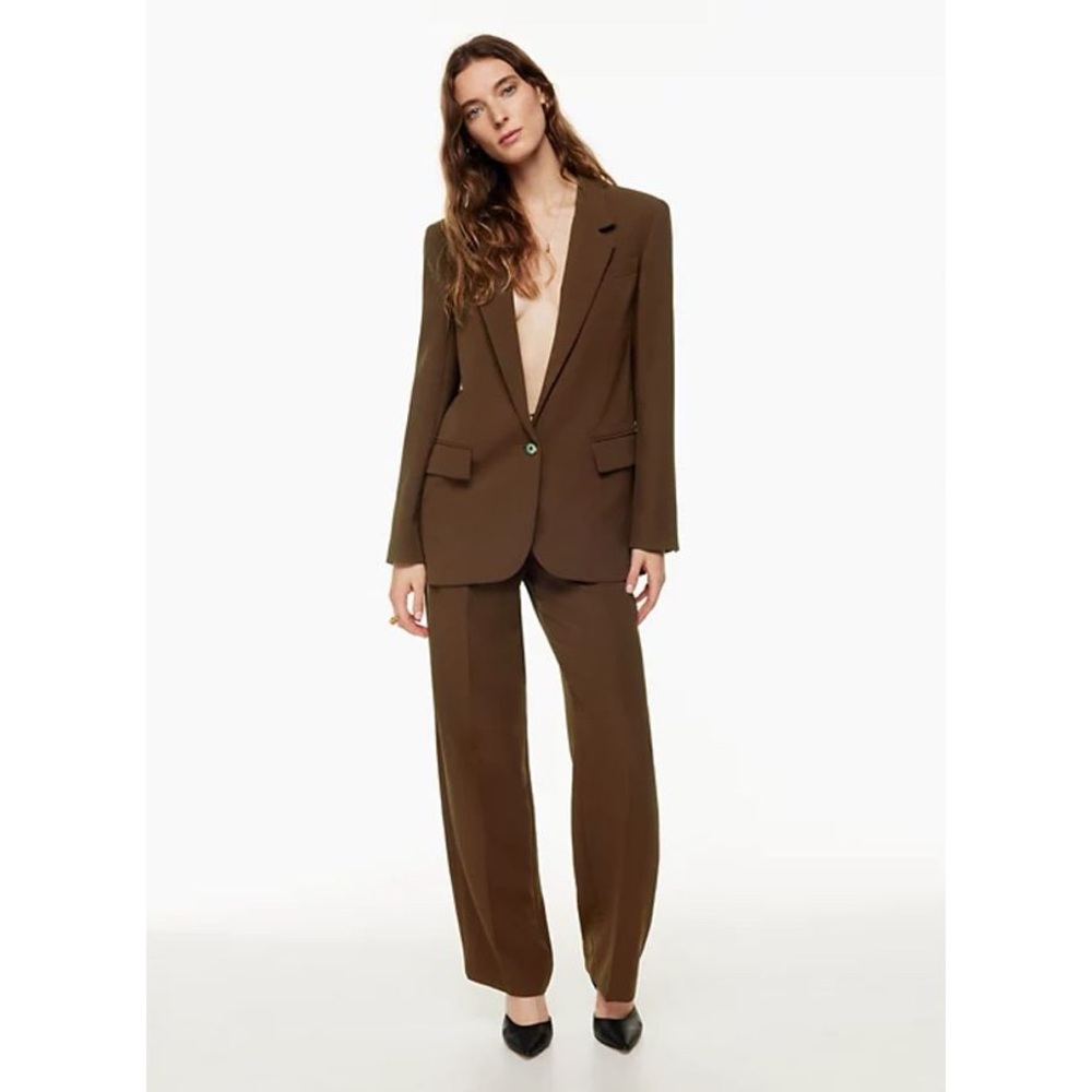 Wilfred Generation blazer (Re)ssential Coffee bean 2xs xs 36” read